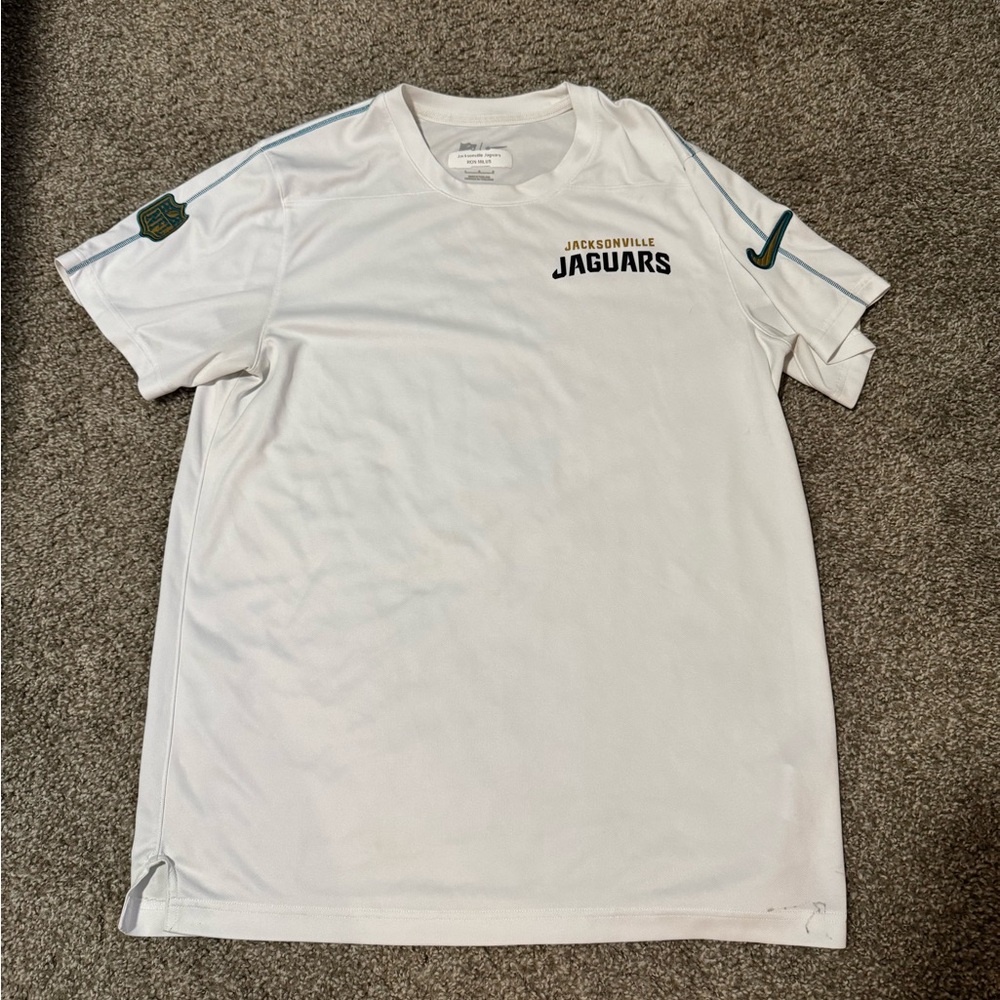 Nike On field Jacksonville Jaguars Team Issued dri fit practice shirt mens L